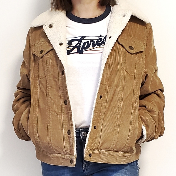 Marvin Richards Sherpa Lined Corduroy 